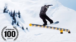 BEST SNOWBOARDS OF 20182019  SALOMON HUCK KNIFE  THE WHITELINES 100 [upl. by Ernie]