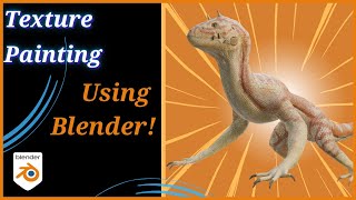 Blender 36 Tutorial Texture Painting in Blender Explained [upl. by Natala]