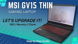 MSI Laptop  How to Upgrade RAM [upl. by Lord]