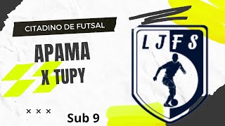 Apama x Tupy  Citadino de Joinville  Sub9 [upl. by Irep]