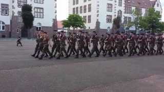 La Strasbourgeoise Passation Commandement 6ème Compagnie 152 Régiment infanterie Cne HUOT [upl. by Ariam752]