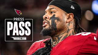 LB Xavier Thomas Press Conference  Arizona Cardinals [upl. by Aseyt]