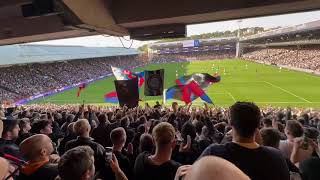 Crystal Palace fans vs Tottenham Hotspur  27102024 [upl. by Holleran]