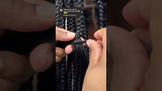 How To Add Hair To BraidsThe Easiest and Fastest Way shorts howto braids hair fyp tutorial [upl. by Gibeon531]