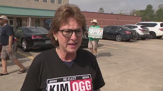 Harris County Clerks Office issues statement after DA Kim Ogg unable to cast ballot Tuesday morning [upl. by Leummas]