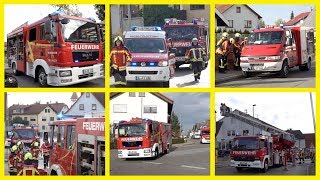 FEUER in ROCK KNEIPE WILDER MANN  Feuerwehr Nellingen amp Laichingen proben Brandereignis  Ü [upl. by Oigaib197]