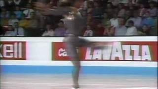 Surya Bonaly FRA  1991 World Figure Skating Championships Exhibitions [upl. by Eema]