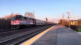 Metra 213 west at Route 59 station [upl. by Cash16]