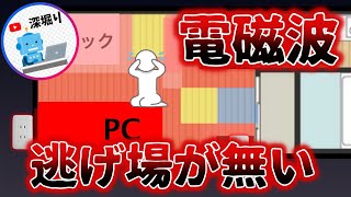 電磁波の恐怖から逃げる！ 深堀りTVの電磁波対策！ 俺の家は電磁波の逃げ場がない！ [upl. by Deeas558]