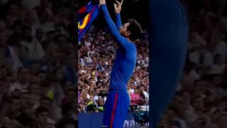 Messi vs real madrid this celebration💀❤️messi football goviral [upl. by Kirenoj]