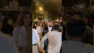 Shilpa Shetty amp Raj Kundra ARRIVE at the hospital  Baba Siddique  shorts bollywood [upl. by Akirdnwahs]