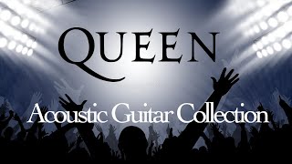 Queen Greatest Hits  Acoustic Guitar  Instrumental Music for Relaxing Studying Working [upl. by Ruthann784]