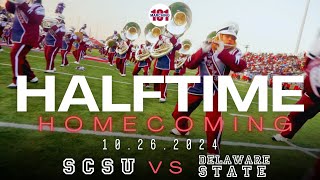 Halftime Performance HOMECOMING  SCSU Marching 101 2024 [upl. by Ztnarf]