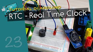 Tutorial Arduino ITA 23 RTC Real Time Clock DS3231 [upl. by Solley]