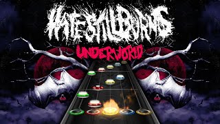 HATE STILL BURNS  UNDERWORLD  CLONE HERO FULL EP CHART PREVIEW [upl. by Eisej]