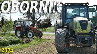 🇵🇱 ☆Rozrzucanie Obornika i Orka 2024 w GR Jędrysiak🇵🇱 ☆ 2xClaas ☆ Zetor ☆ Ursus ☆ MafiaBolsko [upl. by Kcinomod]