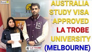 AUSTRALIA STUDY VISA APPROVED LA TROBE UNIVERSITY Melbourne [upl. by Thatch]