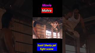 Sunil Shetty jail fight scene  shorts  Mohra movie fight scene [upl. by Rosalynd]