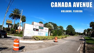 Driving from Canada Avenue hotels to Universal Studios Orlando [upl. by Im]