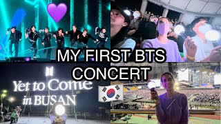 💜🇰🇷MY FIRST BTS CONCERT  ft ZEPETO btsBusan bts [upl. by Htur764]