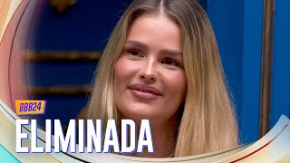 YASMIN BRUNET É ELIMINADA COM 8076 DOS VOTOS 💥 ISABELLE E LUCAS CONTINUAM NO JOGO  BBB 24 [upl. by Spark]