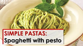 Spaghetti with Basil Pistachio Pesto [upl. by Nylissej432]