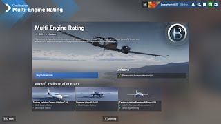 Microsoft FS 2024 MultiEngine Endorsement [upl. by Rudolfo]