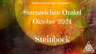 Steinbock  Tarotblick Oktober 24  nimmt sein Leben wieder in die eigene Hand [upl. by Miuqaoj]