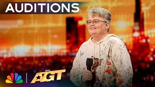 Corkey Miller Tells Hilarious Stories About Her Search History  Auditions  AGT 2024 [upl. by Pickar]