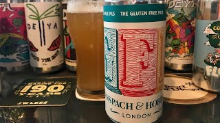 Anspach amp Hobday  The Gluten Free Pils  EnglishCraftBeer [upl. by Ymmak]