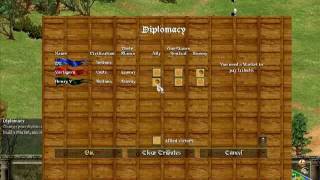 Age Of Empires 2 ¿Como hacer aliados [upl. by Eelan]