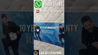 Repose buy 1 Get 1 free  Diwali offer  Sanjay Furniture 8883130646 repose bed buy1get1offer fb [upl. by Mide]