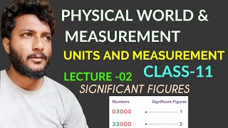 significant figures  Units and measurement 02  CHSE class 11 Physics Unit1 chapter1 in odia [upl. by Mari]