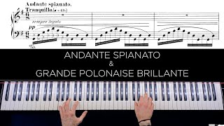 Chopin  Andante Spianato amp Grande Polonaise Brillante op 22 Denis Zhdanov [upl. by Dail421]