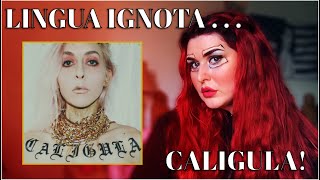 Lingua Ignota  Caligula REACTION [upl. by Geraldina]