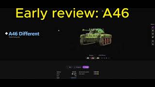 A46 EARLY REVIEW [upl. by Berkly]