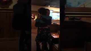 Army soldier homecoming Tanner’s big brother comes home for Christmas [upl. by Grussing364]