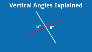 Vertical Angles Explained [upl. by Enimasaj]