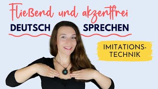 Akzentfrei und fließend Deutsch sprechen mit der Imitationstechnik│Dialog│Richtig Deutsch lernen [upl. by Barbara]