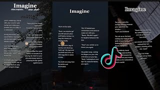 Imagine Scenarios Compilation  yn x hn booktube tiktokvideo [upl. by Sirad311]