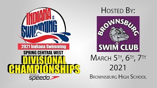 Indiana Swimming Central West Divisional Championships [upl. by Painter]