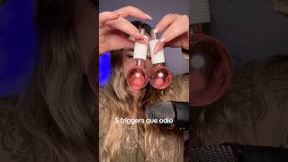 5 sonidos que odio 🫢 asmr [upl. by Past]