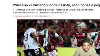 DESFALQUES na ESCALAÇÃO do FLAMENGO PARA o JOGO CONTRA o PALESTINO [upl. by Eisenhart]