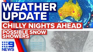 Australian Weather Forecast Rain and Temperature Outlook  June 14  9 News Australia [upl. by Mindy]