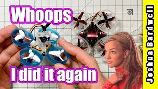 Tiny Whoop Racer vs Newbeedrone Acrobee  REVIEW [upl. by Yespmed]