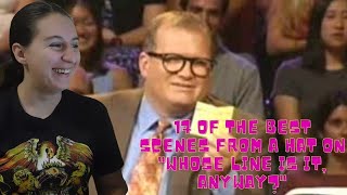 THEY REALLY ROAST DREW CAREY 17 of the Best Scenes from a Hat from Whose Line is it Anyway Reaction [upl. by Thane999]