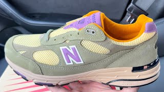 New Balance 993 Teddy Santis Olive Leaf Made in USA Shoes [upl. by Raddi727]