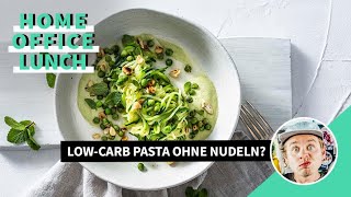 LowCarb  HighTaste Zoodles mit veganer CashesSauce I FOODBOOM [upl. by Gelb]