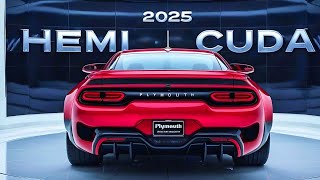 NEW 2025 Plymouth Hemi Cuda Officially Revealed FIRST LOOK [upl. by Jade763]