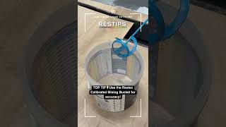 RESTIP 11 HOW TO USE RESTECS LIQUID CATALYST WITH GRPROOF [upl. by Yllehs]